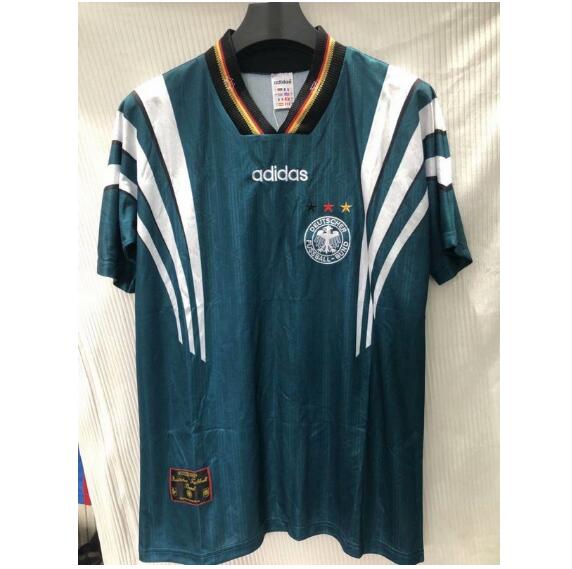 1996-98 Germany Retro Away Kit Soccer Jersey